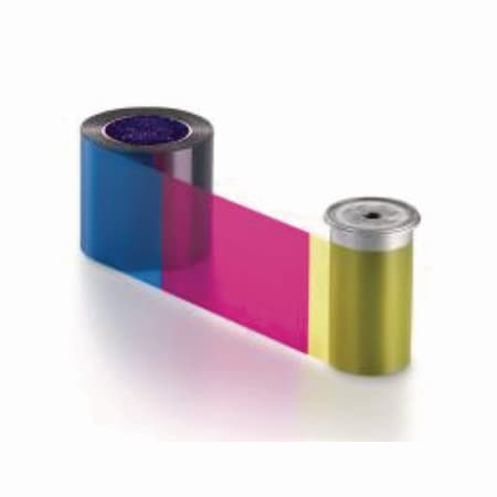 Datacard Entrust Full Color Ribbon Kit, Black/Cyan/Magenta/Yellow/Topcoat Protective Layer 525100-004
